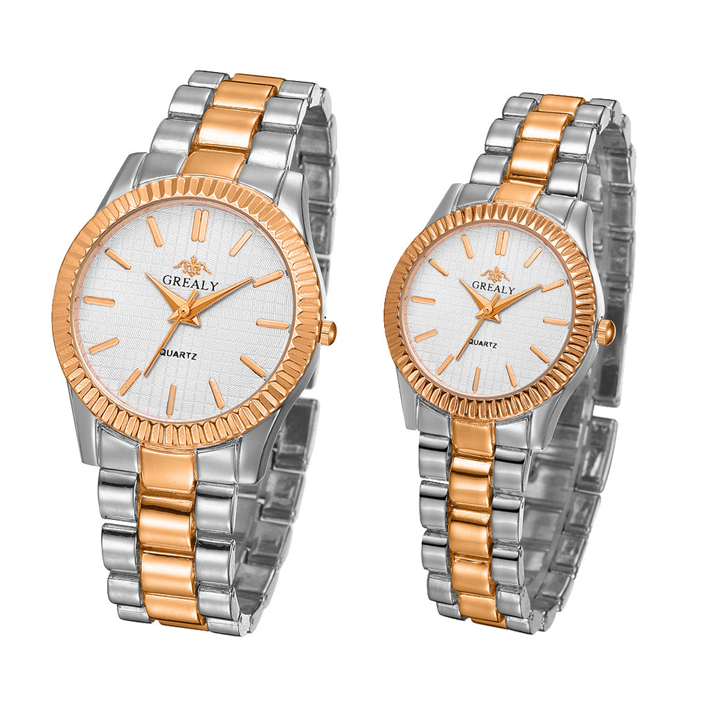 Luxury Couple Watch Set – Men & Women Matching Watches