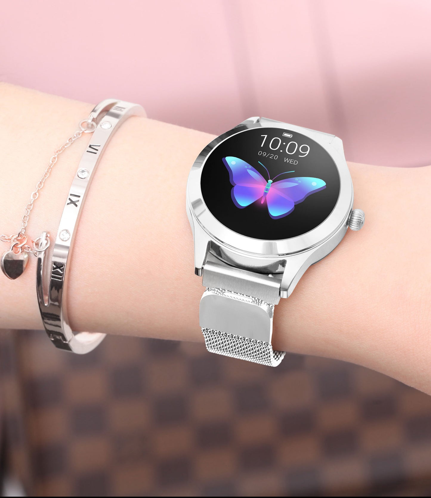 Smart Sports Bracelet with Heart Rate & Step Tracking