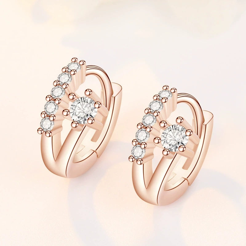 Women’s Simple Earrings – Minimalist and Versatile Jewelry Gift for Daily Elegance