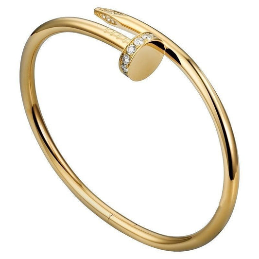 💎 Nail the Look: Why the Open Adjustable Nail Diamond Titanium Steel Bracelet is This Season’s Must-Have
