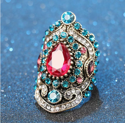 Bohemian Style Jewelry Set – Necklace, Earrings & Bracelet for Women