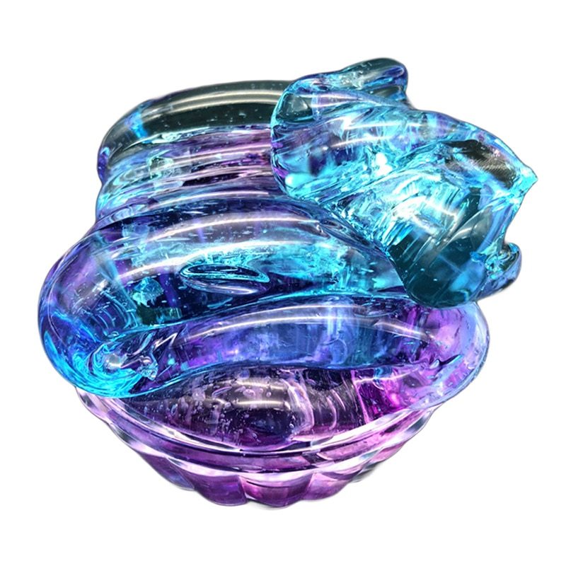 Color Matching Gradient Multicolor Crystal Mud Slime – Fun DIY Stress Relief Toy