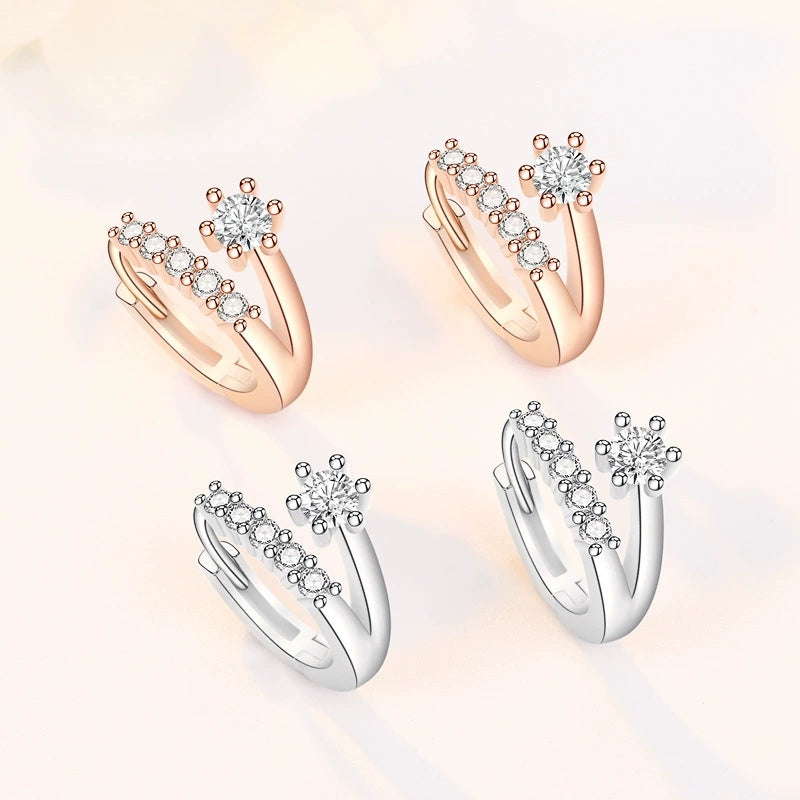 Women’s Simple Earrings – Minimalist and Versatile Jewelry Gift for Daily Elegance