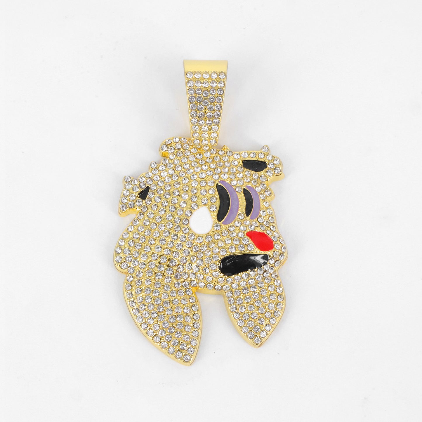Magic Hat Rabbit Pendant Necklace – Fashion Jewelry with High-Grade Cuban Chain