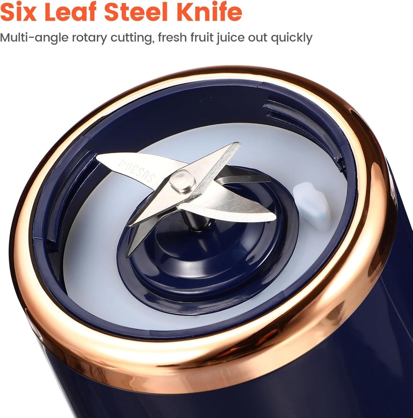 Rechargeable Electric Fruit Juice Maker Portable Blender Smoothie Juicer Machine